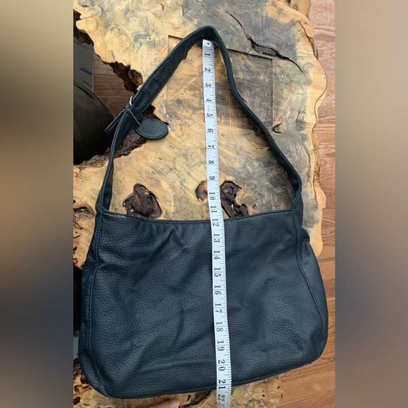 Vintage FairSet Black Pebbled Leather Handbag - Picture 8 of 8